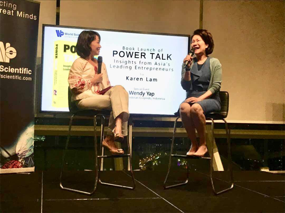 Launch of Power Talk with Wendy Yap of Nippon Indosari Corpindo